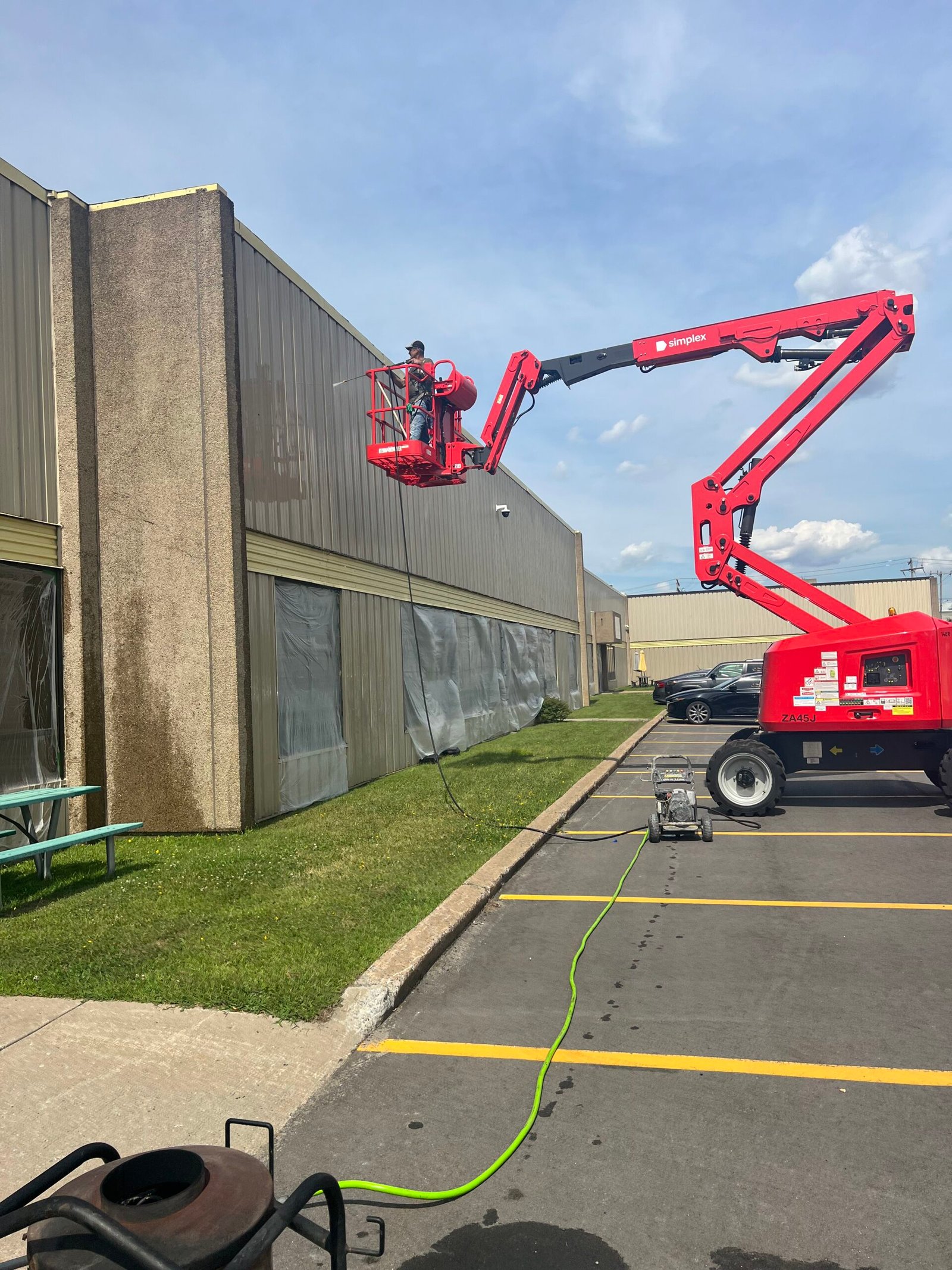 lavage a pression industriel 